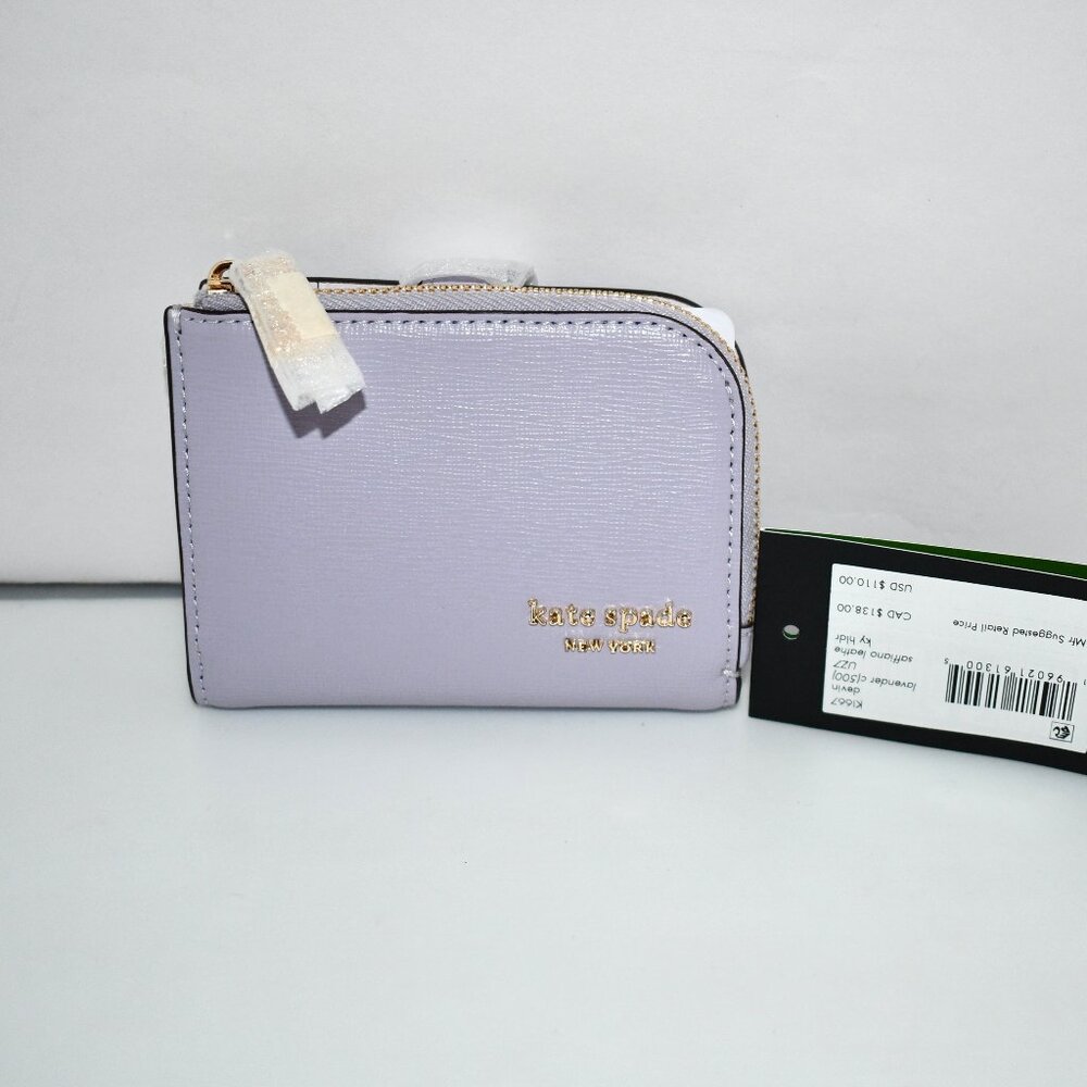 kate spade Devin Key Holder in Lavender Cream #KI667 NWT